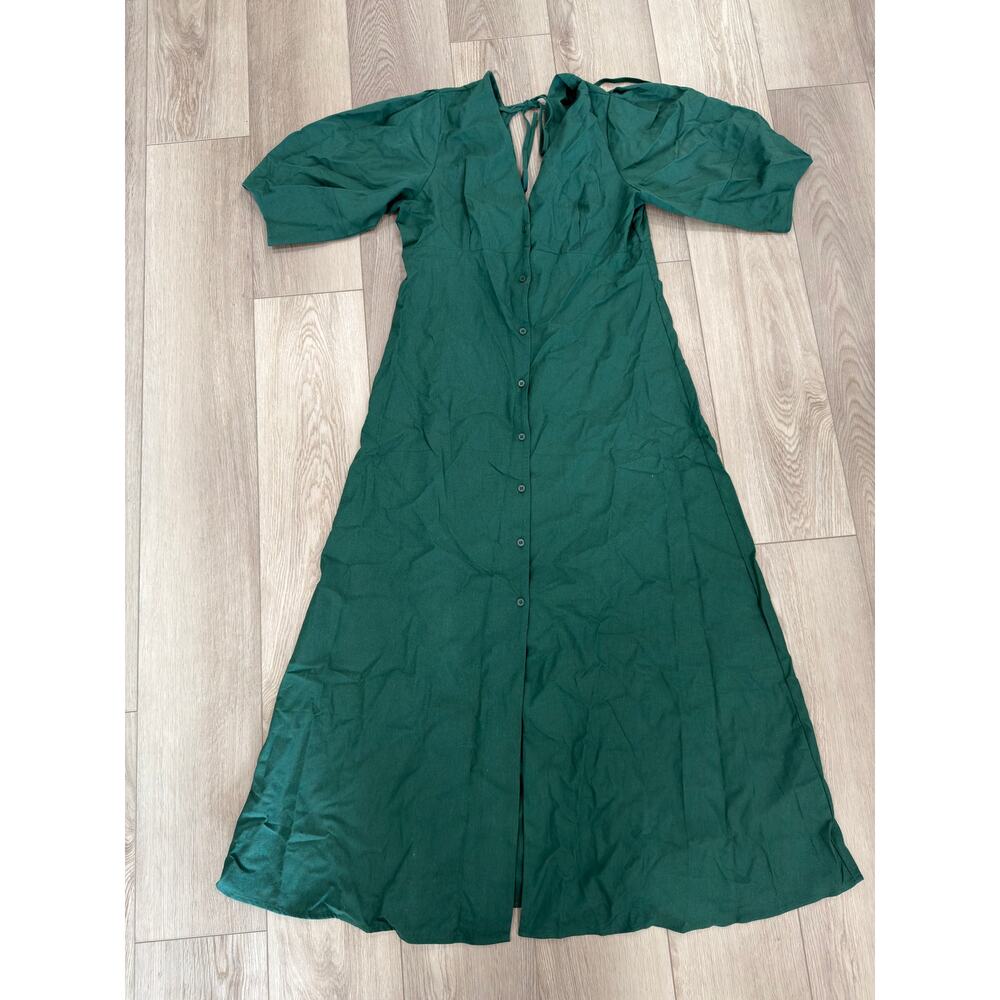 Commense Emerald Green Maxi Dress